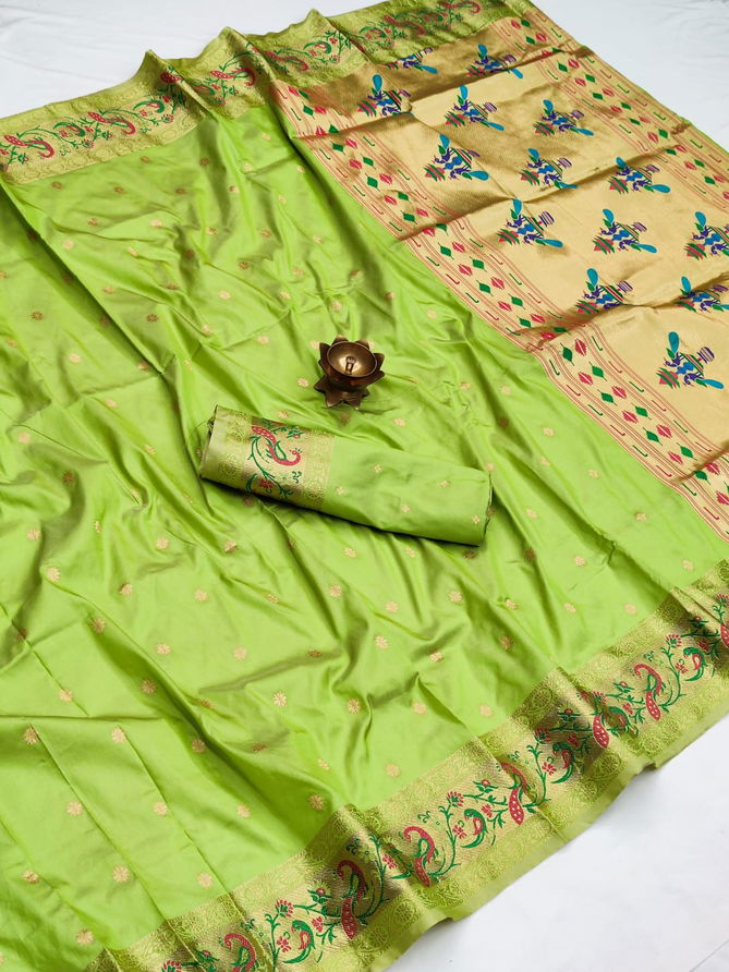 Meera 74 New Exclusive Wear Banarasi Silk Designer Latest Saree Collection